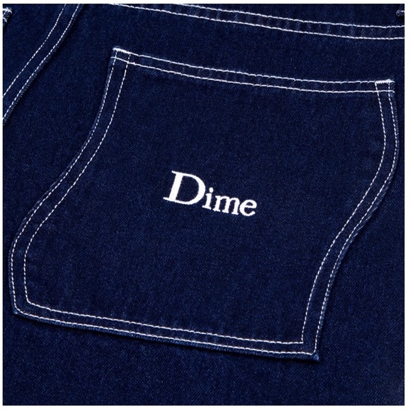DIME CLASSIC DENIM PANTS- Dark Indigo M - Picture 5 of 8